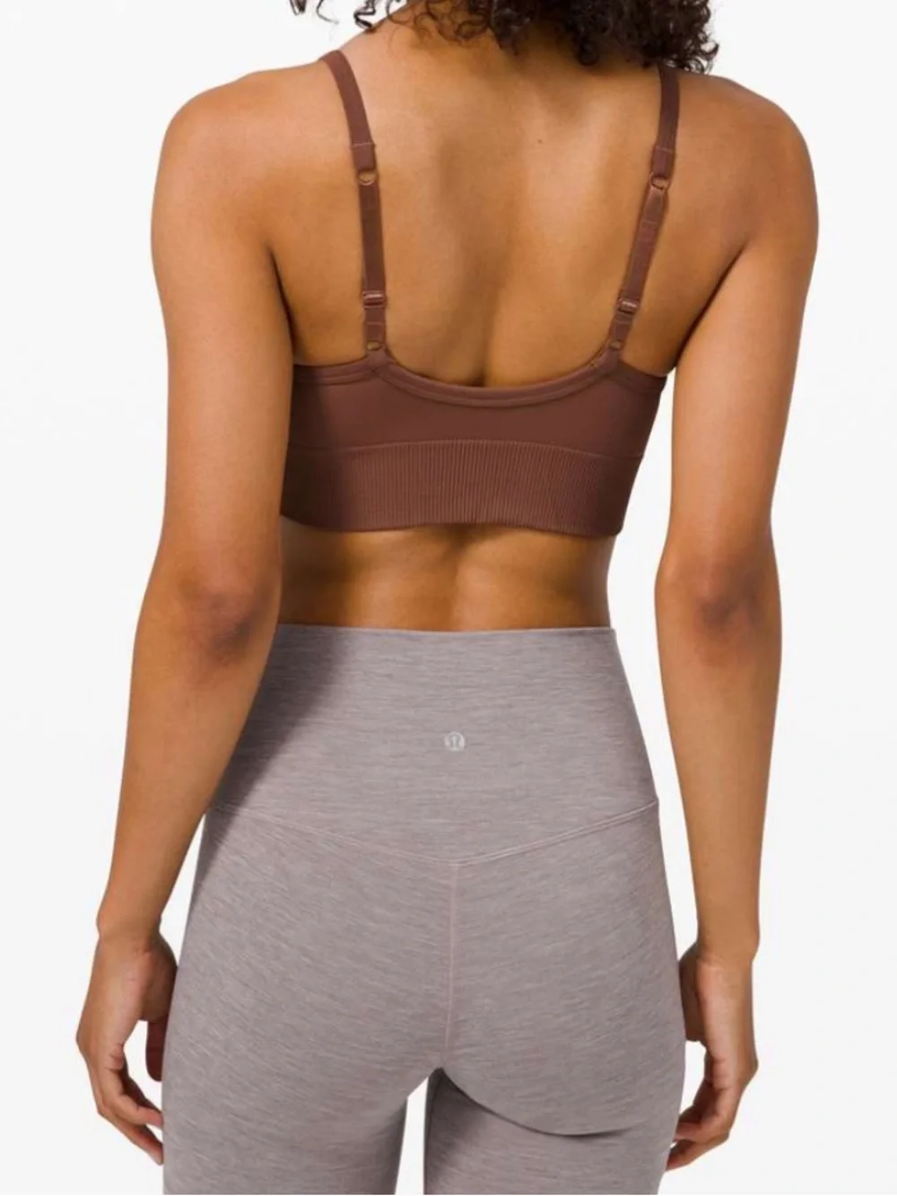 Lululemon Ebb to Street Bra Light Support C/D Cup Ancient Copper Size 4
